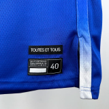 2024 Olympic Game France WEMBANYAMA # 32 Blue Basketball Jersey