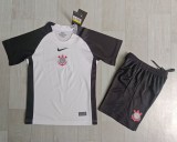 25-26 Corinthians Home Kids Soccer Jersey