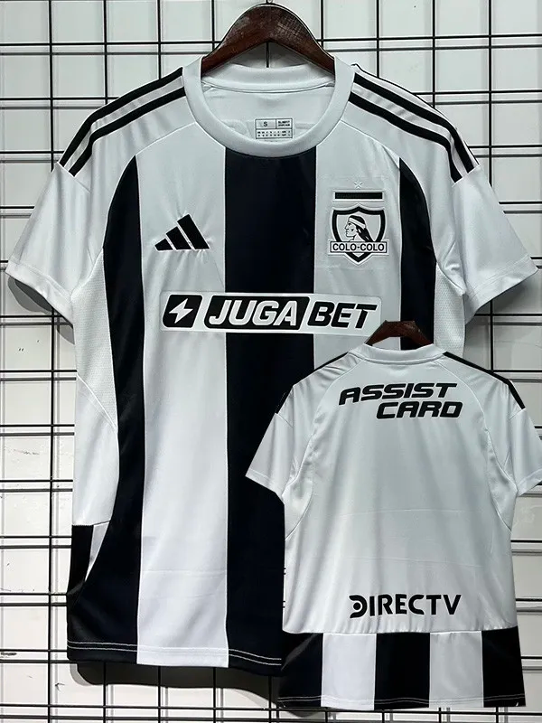 25-26 Colo-Colo Black White Special Edition Fans Soccer Jersey 1:1 Thai Quality