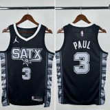 24-25 SA Spurs  Top Quality Hot Pressing NBA Jersey