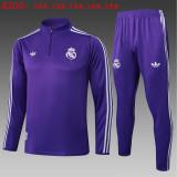 25-26 RMA High Quality Kids Half Pull Tracksuit