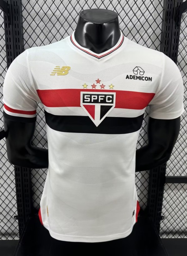 25-26 Sao Paulo Home Player Soccer Jersey