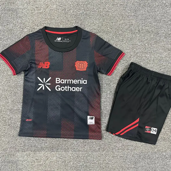 25-26 LeverKusen Home Kids Soccer Jersey