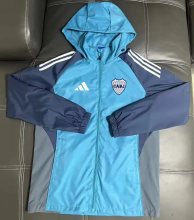 25-26 Boca Juniors Lake blue Windbreaker