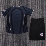 2001-2002 PSG Third Retro Kids Soccer Jersey