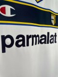 2002-2003 Parma Away Long sleeves Retro Soccer Jersey