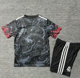 25-26 RMA Red Black Special Edition Kids Soccer Jersey