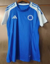 25-26 Cruzeiro Home Women Fans Soccer Jersey