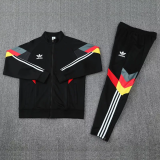 2025 AD Black Jacket Tracksuit