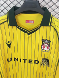 25-26 Wrexham FC Away Fans Soccer Jersey
