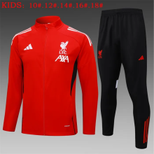 25-26 Liverpool High Quality Kids Jacket Tracksuit