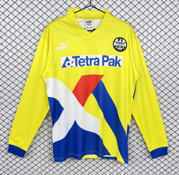 1993-1996 Frankfurt Away Long Sleeve Retro Soccer Jersey
