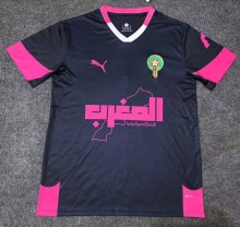 25-26 Morocco Black Pink Special Edition Fans Soccer Jersey