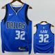 22-23 Dallas Mavericks FLAGG #32 Blue Top Quality Hot Pressing NBA Jersey