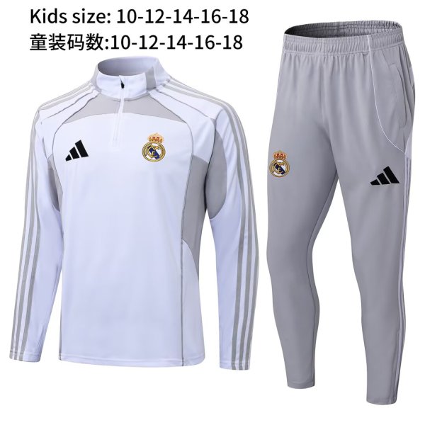 25-26 RMA High Quality Kids Half Pull Tracksuit