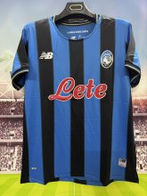 25-26 Atalanta Home Fans Soccer Jersey*带广告