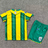 25-26 West Bromwich Away Kids Soccer Jersey 1:1 Thai Quality