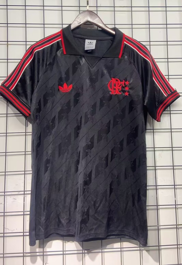 25-26 Flamengo Black Retro Version Fans Training shirts
