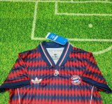 25-26 Bayern Red Blue Casual Edition Kids Soccer Jersey