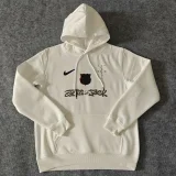 25-26 BAR White Hoody (加绒)黑标