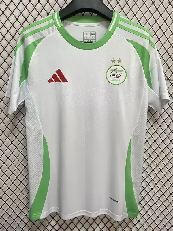 24-25 Algeria Home Fans Soccer Jersey*两颗星