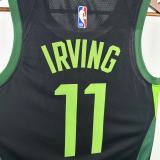 24-25 CELTICS IRVING #11 Black City Edition Top Quality Hot Pressing NBA Jersey