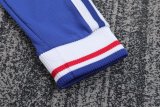 1998 France Home Long sleeves Retro Kids Soccer Jersey