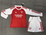 25-26 ARS Home Long Sleeve Kids Soccer Jersey 1:1 Thai Quality(长袖)
