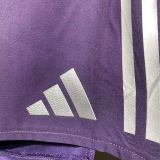 25-26 Man Utd Purple Player Version Shorts Pants (High Quality)(球员短裤)