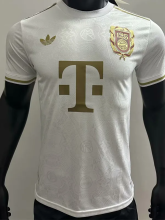 25-26 Bayern White 125th Anniversary Player Version Soccer Jersey