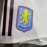 25-26 Aston Villa Home Player Version Shorts Pants 1:1 Thai Quality (球员短裤)