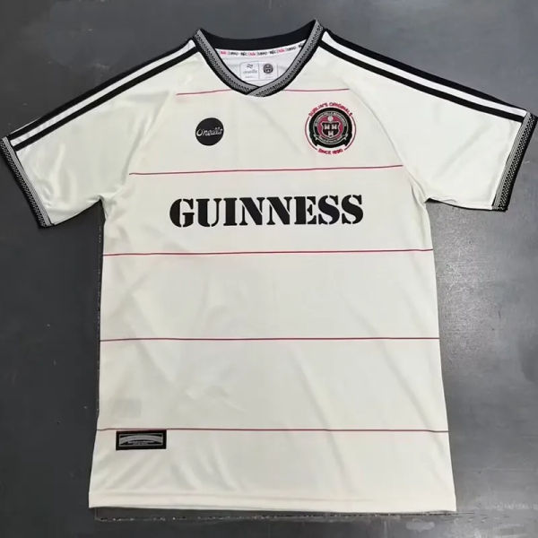 25-26 Bohemian FC Away Fans Soccer Jersey