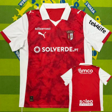25-26 Braga Home Fans Soccer Jersey