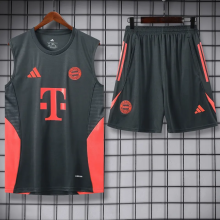 25-26 Bayern High quality Tank Top And Shorts Suit