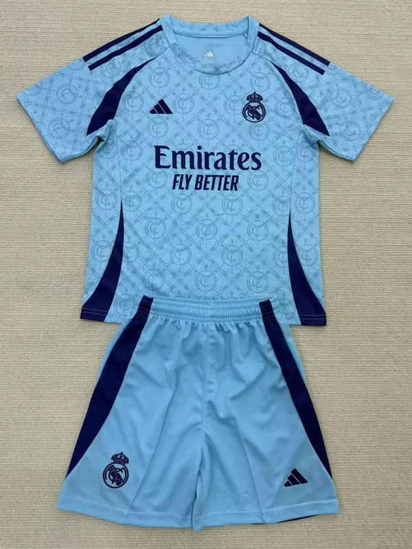 25-26 RMA Blue Concept Edition Kids Soccer Jersey