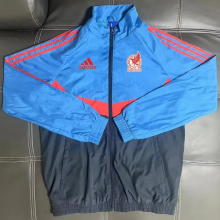 25-26 Mexico Blue black Windbreaker