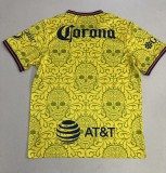 25-26 Club America Yellow Day of the Dead Fans Soccer Jersey