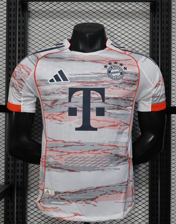 25-26 Bayern Away Player Version Soccer Jersey