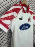 1996-1997 FC Köln Home Retro Soccer Jersey