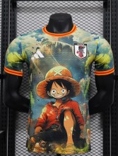 25-26 Japan Green Blue Special Edition Player Version Soccer Jersey