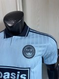 2025 AD Oasis Joint Edition #25 Light Blue Player Version Polo Short Sleeve