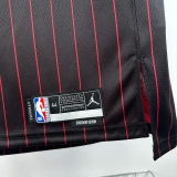 25-26 BULLS RODMAN #91 Black Top Quality Hot Pressing NBA Jersey (Trapeze Edition) 飞人版