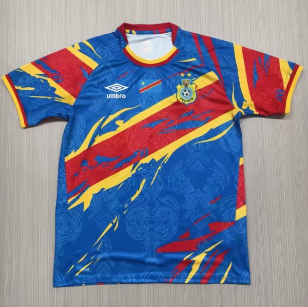 25-26 DR Congo Blue Special Edition Fans Soccer Jersey