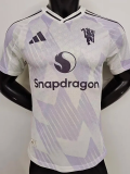 25-26 Man Utd Away Player Version Soccer Jersey