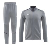 2024 Puma Gray Jacket Tracksuit