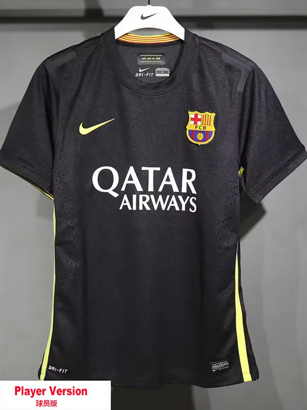2013-2014 BAR Third Player Version Retro Soccer Jersey*球员