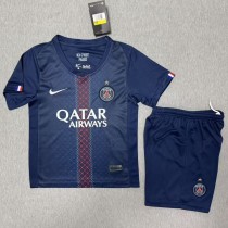 25-26 PSG Home Kids Soccer Jersey 1:1 Thai Quality*带星