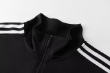 2026 AD Black Jacket Tracksuit 