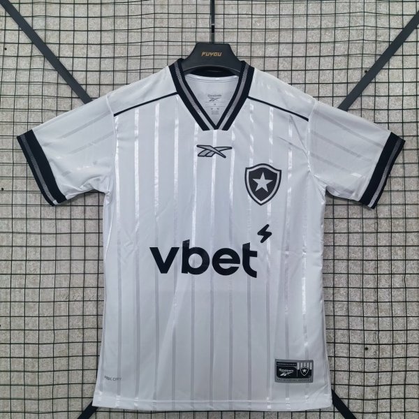 2025 Botafogo Third Fans Soccer Jersey 1:1 Thai Quality*带广告