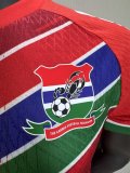 25-26 Gambia Red Special Edition Player Version Soccer Jersey
